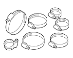 Schlauchklemme Edelstahl 8-16MM Norma - JMPB Teile