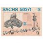 Plakat "Sachs 502/1" Nachdruck