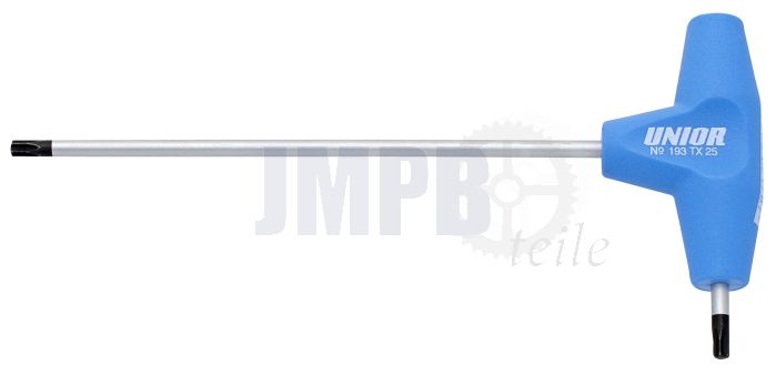 UNIOR Stiftschlüssel + Griffe -193TX-TORX 10