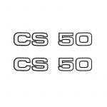 Aufklebersatz Zundapp CS50 - 2 Stück