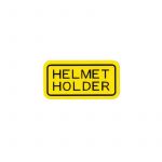 Aufkleber "Helmet Holder" Honda MT/MB Gelb