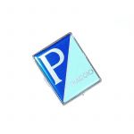 Logo klicken Piaggio 37 X 46MM