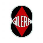Aufkleber Logo Gilera Groß 55X80MM
