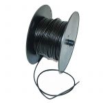 Electrischen Kabel 2.5MM² Schwarz Pro Meter