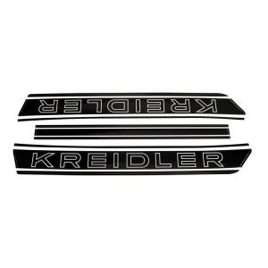 Tankaufkleber Kreidler Schwarz/Weiß