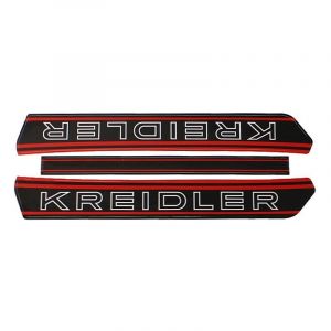 Tankaufkleber Kreidler Schwarz/Rot