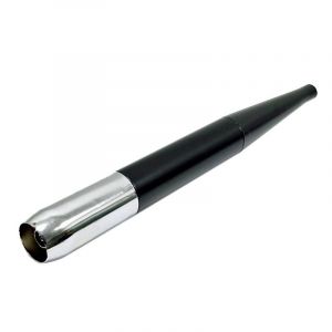 Auspuffdämpfer Universal Schwarz/Chrom 32MM