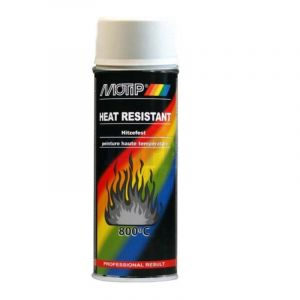 Motip Hitzebeständig Lack Weiß - 400 ML