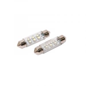 Röhrenlampen 10X39MM 12 Volt LED - Pro 2 Stück