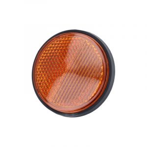 Reflektor Orange Rund 60MM M6 Schraube - Breites Ring