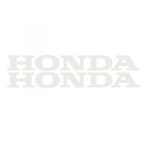 Aufklebersatz Honda Wort Weiß 22CM