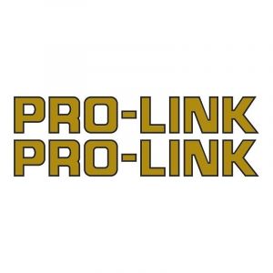 Aufklebersatz Pro-Link Gold 16.5CM