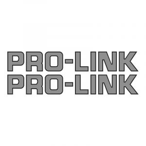 Aufklebersatz Pro-Link Silber 16.5CM