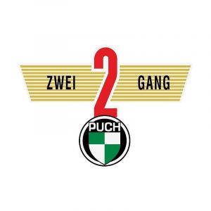 Transfer Hinter Schutzblech Puch VS50 Zwei Gang