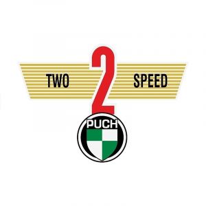 Transfer Hinter Schutzblech Puch VS50 Two Speed