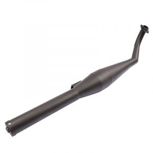 Auspuff Kreidler P6 Glaswolle-gedämpft Schwarz 32MM