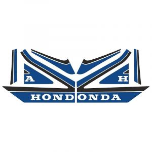 Aufklebersatz Honda MB50 Blau/Weiß