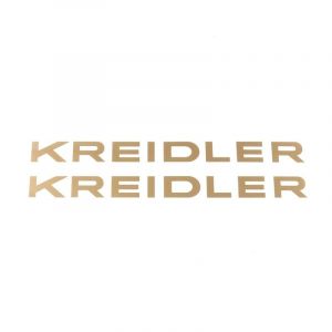 Aufklebersatz Kreidler Wort Gold 200X17MM
