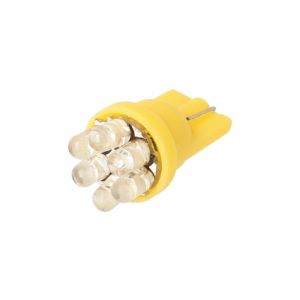 Keillampe T10 Led Orange 12 Volt