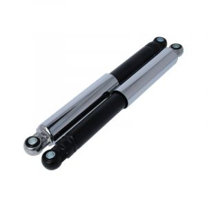 Stoßdämpfer Schwarz/Chrom Geschlossen IMCA 320MM