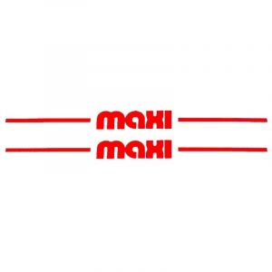Aufklebersatz Maxi Seitenteil Rot 235X20MM
