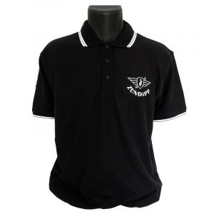 Polo Zundapp Classic Schwarz/Weiß