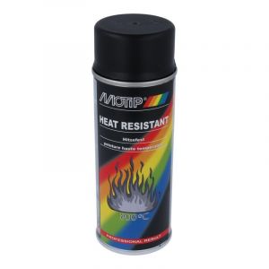 Motip Hitzebeständig Lack Schwarz - 400 ML