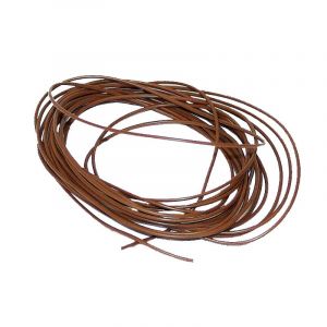Electrischen Kabel 3 Mtr Verp. - 1.0MM² Braun