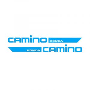 Aufklebersatz Transfer Honda Camino Blau