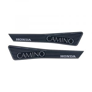 Aufklebersatz Tank Honda Camino Grau/Schwarz