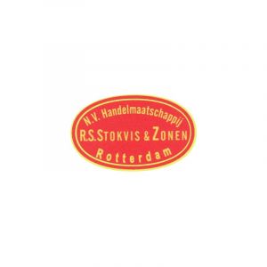 Aufkleber Sattelstange "Stokvis en Zonen " 35X22MM