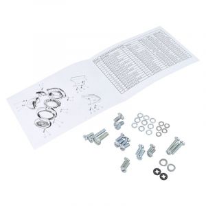 Befestigungssatz Motorblock Kühlkappen Puch