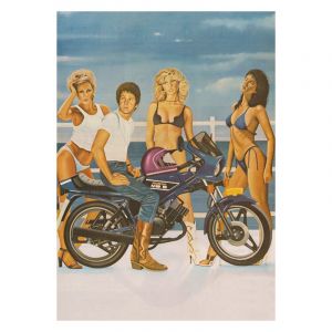 Plakat Honda MB5 Nachdruck