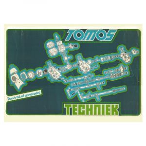 Plakat "Tomos Techniek" Nachdruck