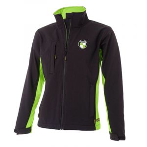 Softshell Jack Puch Schwarz/Grün