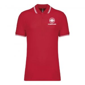 Polo Kreidler Rot/Weiß