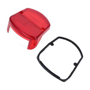 Rücklichtglas Schweine Schnauze Rot mit Gummi
