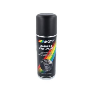 Motip Leather & Vinyl Spray Schwarz - 200ML