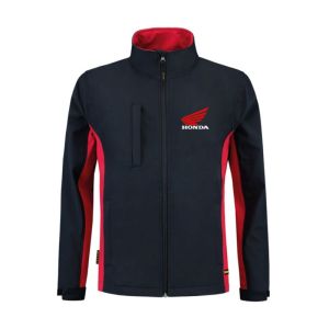 Paddock-Jacke Honda Schwarz/Rot