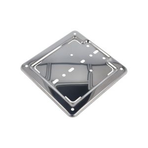 Kennzeichenhalter Landschaft Chrom Classic