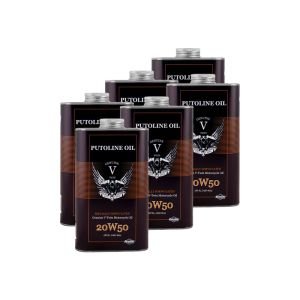 Putoline Genuine V-Twin 20W-50 - 6 x 1L