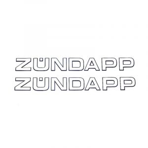 Aufkleber Zundapp Tank 2 Stück