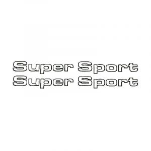 Aufkleber Zundapp Super Sport Klein 2-Stück