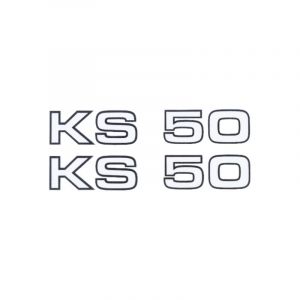 Aufklebersatz Zundapp KS50 - 2 Stück