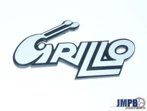 Logo Metall Seitenteil Grillo