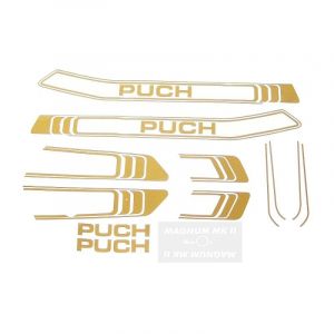 Aufklebersatz Puch Magnum MKII Gold
