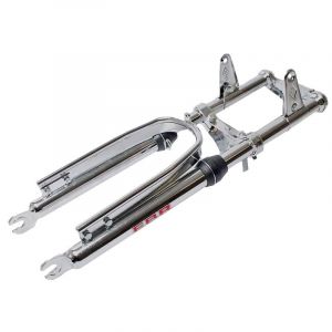 Gabel Puch Maxi EBR Kurz Gewichtet Chrom