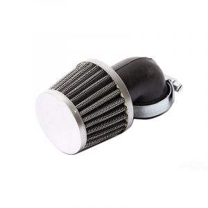 Powerfilter Schräg Chrom 28MM