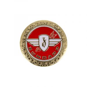 Emblem Tank Zundapp Rot