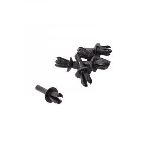 Nieten Kunststoff nylon 6.2MM Schwarz